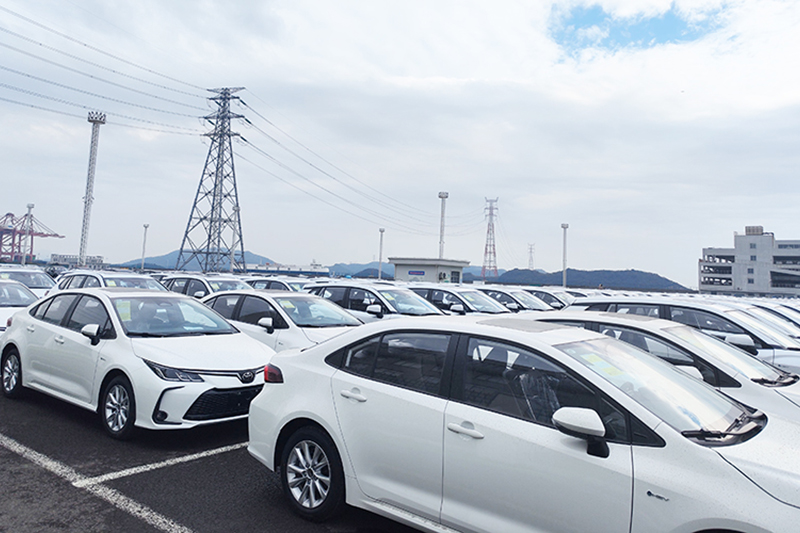 Batchs de voitures Toyota prêtes pour la livraison